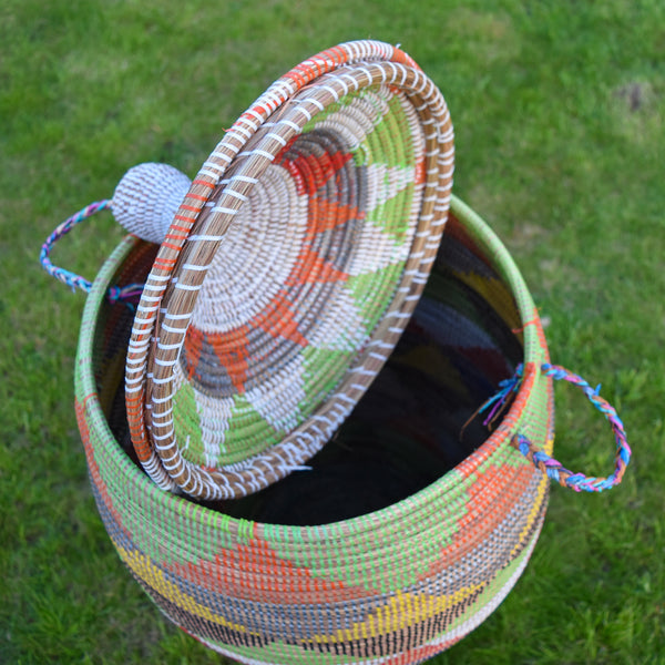 African Laundary Basket - 001