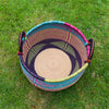 Large Round Straw basket 4 - African Basket