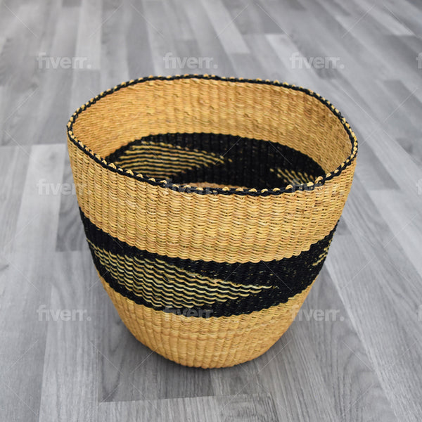 Planter Basket - 2 - Bolga Pot Basket