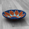 Small African Basket / Rwandan Basket / Wall art Basket / Straw basket / Hanging wall basket / Brown Woven Basket / Home Décor