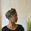 African Print Head wrap - Temi