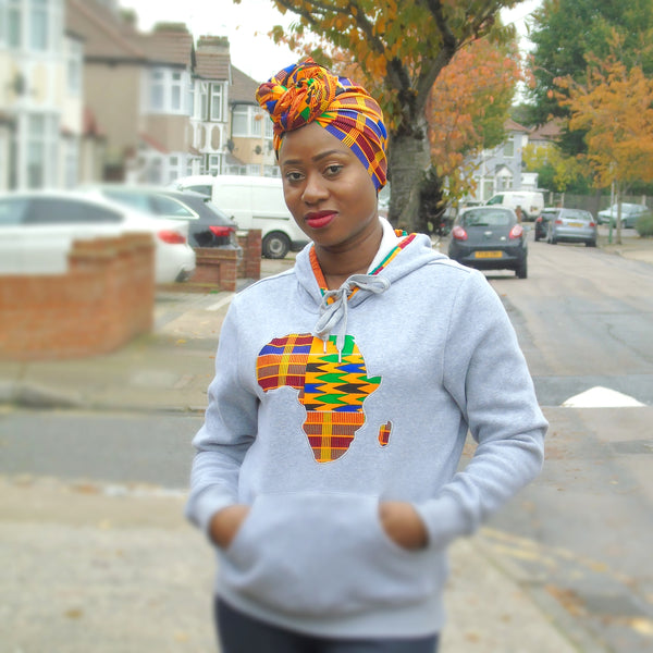 African Head Wrap I  Head Scarf - Ada, Headwraps - Rufina Designs