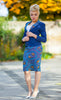 African Print Pencil Skirt and Blazer - Krobea, Dress - Rufina Designs