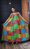 African Print Maxi Dress - Chante