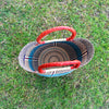African Straw Basket - U Shopper Basket USB011