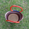 African Straw Basket - U Shopper Basket USB012
