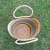 African Straw Basket - U Shopper Basket USB013
